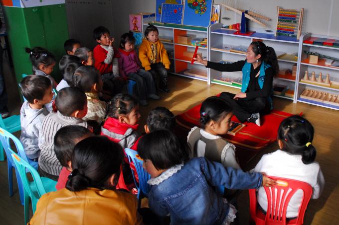 Combining contemporary montessori teaching techniques with a curriculum grounded in Tibetan experience and culture, this kindergarten is preparing Tibetan children for their future while ensuring a meaningful connection to their past.